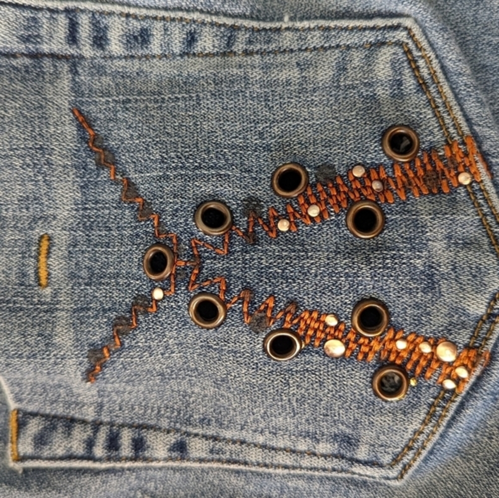Flavour size 6 petite retro jeans
